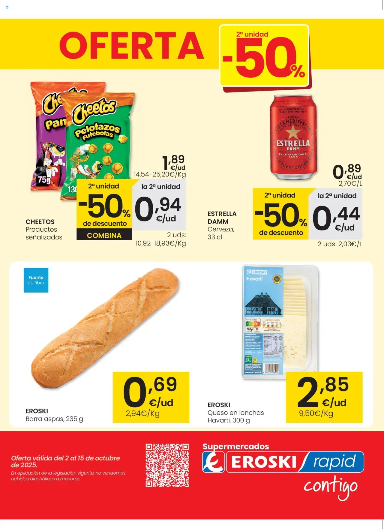 Folleto Eroski del 02/10/2025 - 15/10/2025 > Oferta