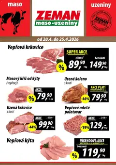 Náhled nabídky: Prodejny Zeman Prodejny Zeman leták - Praha platný od 20.04.2026