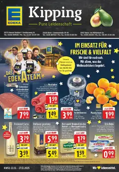 Vorschau von dem Prospekt des Geschäftes Edeka, gültig ab dem 22.12.2025
