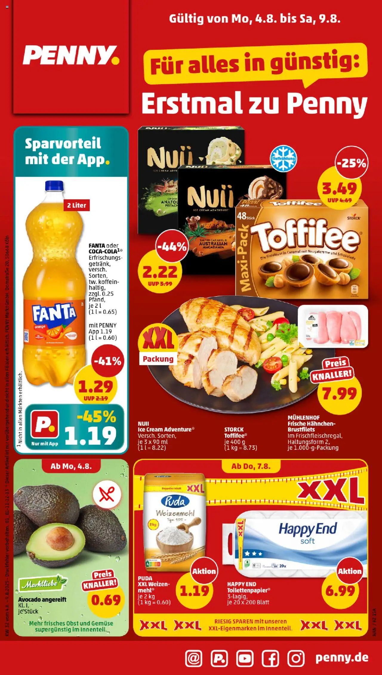 Penny Prospekt ab 04.08.2025 - Prospekt
