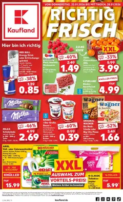 Vorschau von dem Prospekt des Geschäftes Kaufland, gültig ab dem 22.01.2026