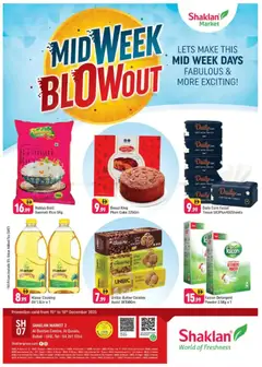 Preview of the catalogue Midweek Blow Out - Al Bustan Centre, Al Qusais of store Shaklan valid from 15 Dec, 2025