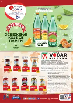 Pregled Medius kataloga - važi od 07.10.2025