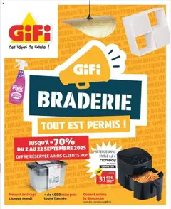 Prévisualisation de Catalogue du magasin GiFi formulaire valide 02/09/2025