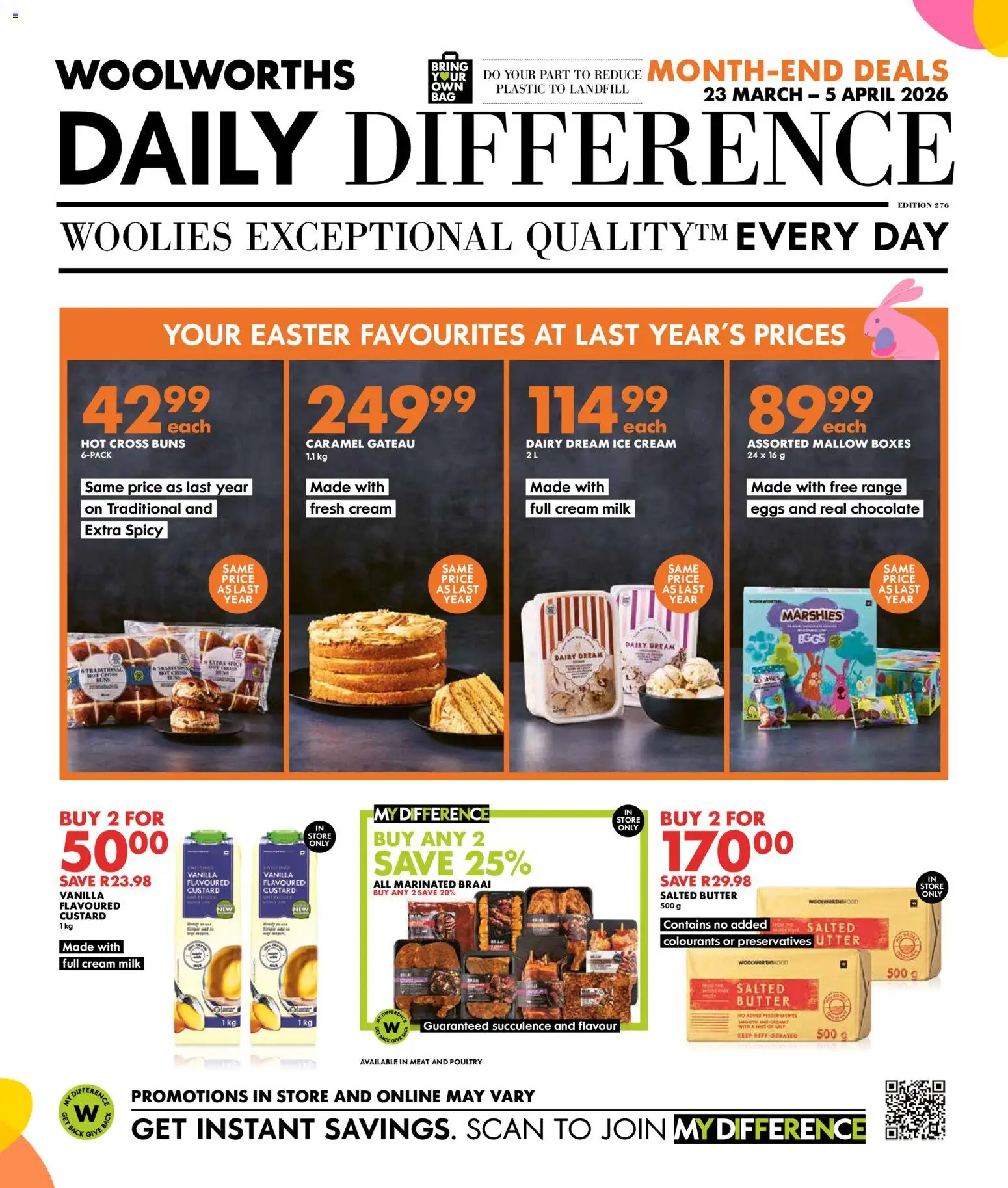 Preview of Woolworths flyer valid from 23/03/2026