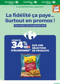 Prévisualisation de Catalogue du magasin Carrefour City formulaire valide 01/09/2025