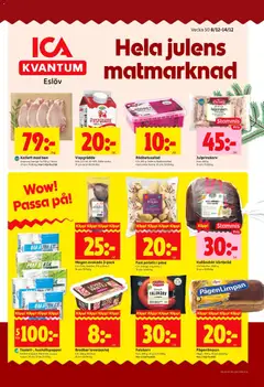 Förhandsgranska reklamblad Eslöv från butik ICA Kvantum gäller från 08/12/2025