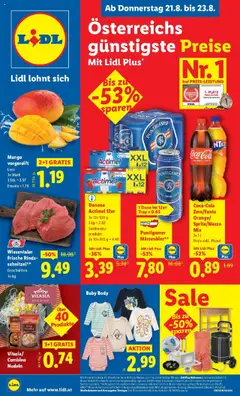 Vorschau der Angebote: Lidl Wien, Langenzersdorf, Zwettl gültig ab 21.08.2025