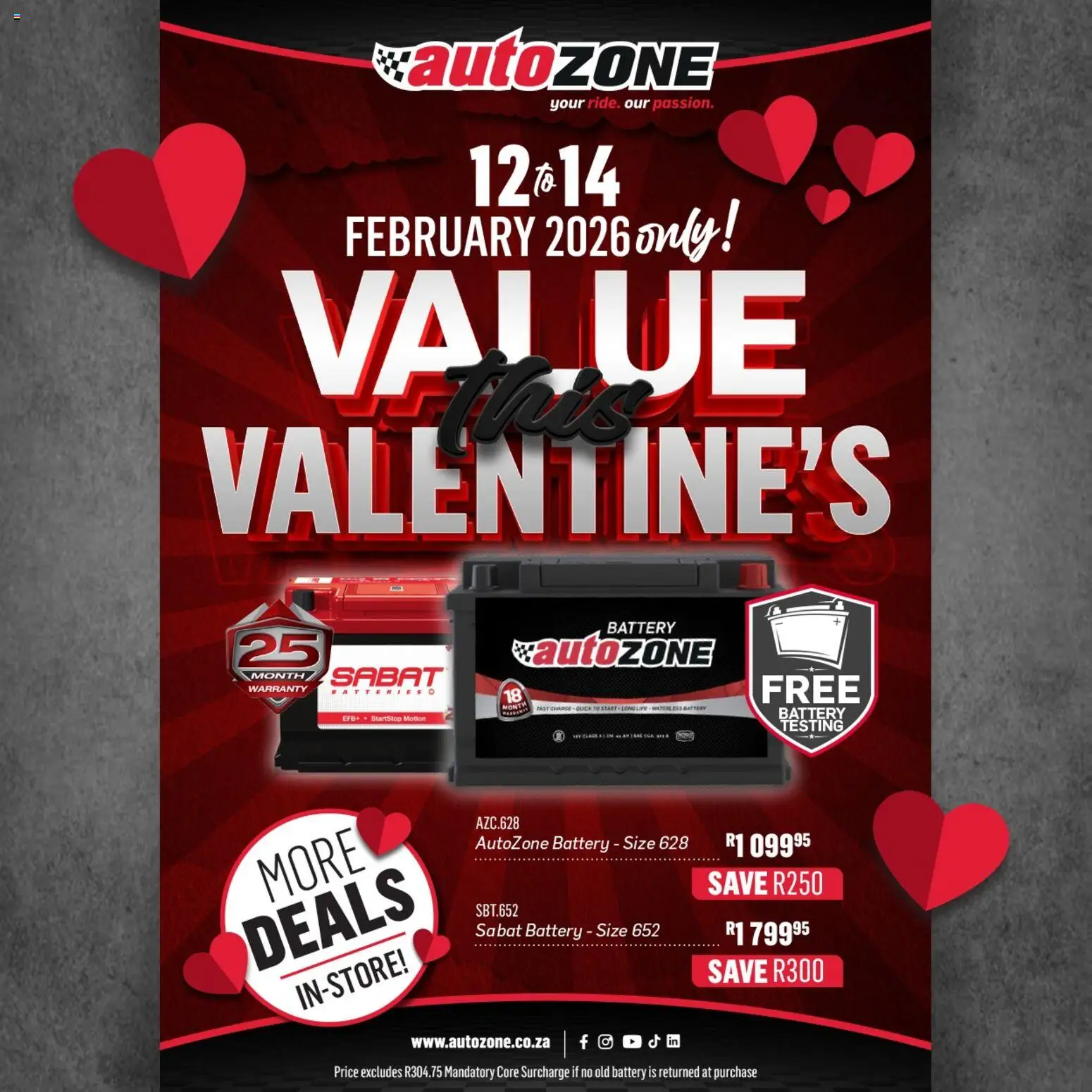 Preview of AutoZone flyer valid from 12/02/2026
