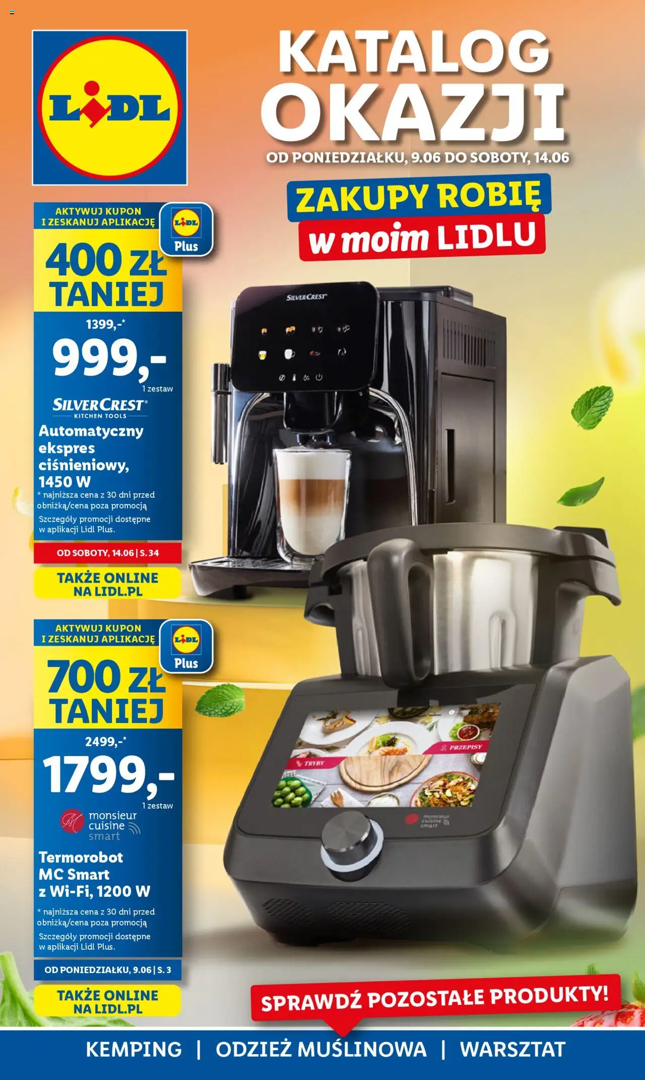 LIDL gazetka 09.06.2025 - 14.06.2025 - Najnowsza od czwartku - Numer strony 1 - Promocja