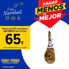 Vista previa del folleto de la tienda Cash Fresh válido desde el 22/12/2025 