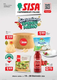 Anteprima dell'opuscolo Attuale volantino dal negozio SISA valido da 15/01/2026