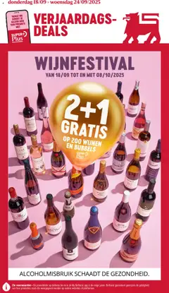 Voorbeeld van Folder week 38 van winkel Delhaize geldig vanaf 18/09/2025