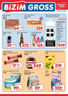Bizim Toptan Bizim Gross Fırsat Bülteni 13.11.2025 - Broşürünün önizlemesi