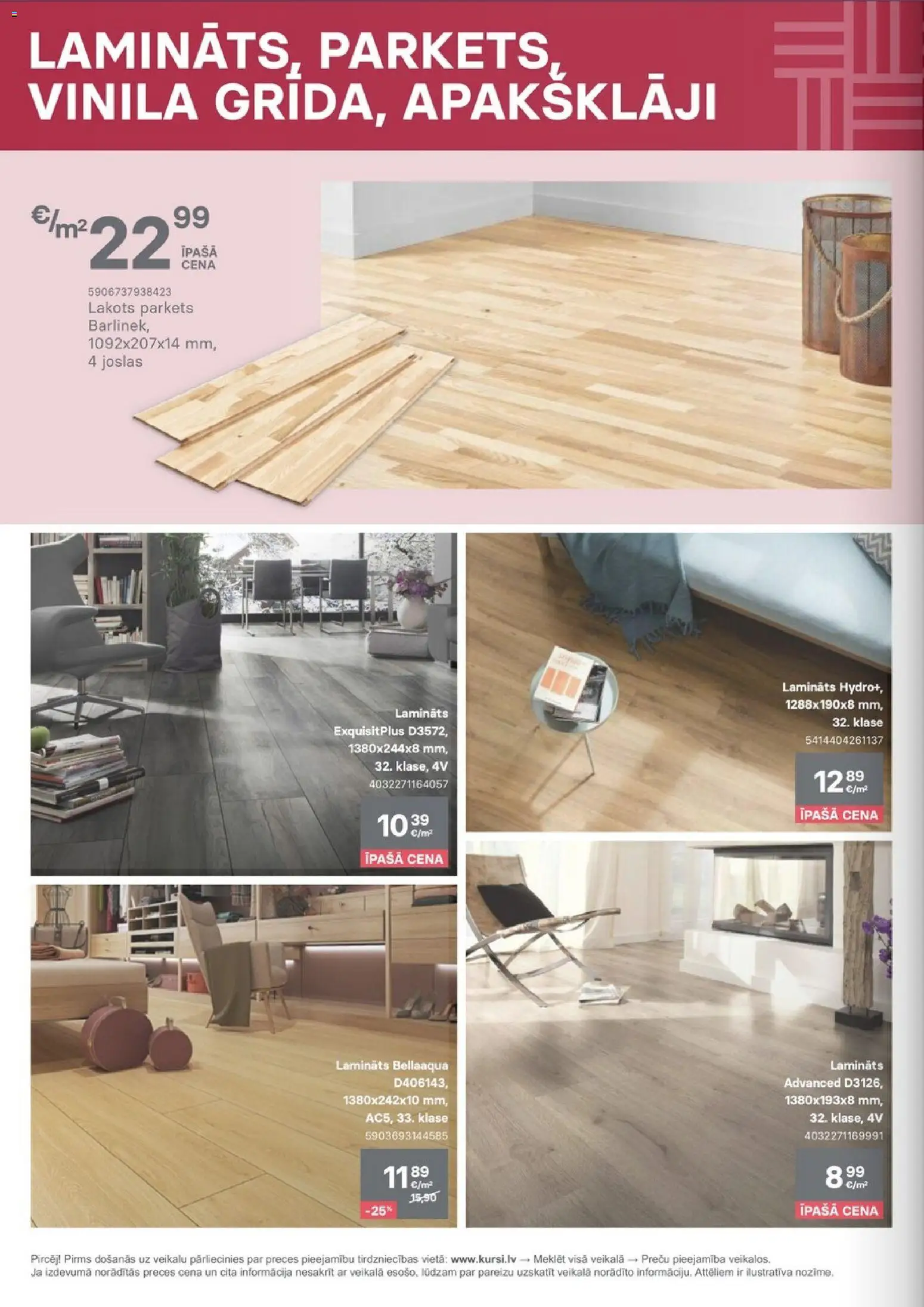 Skatīt Kurši akciju bukletu, derīgs no 2025.12.01
