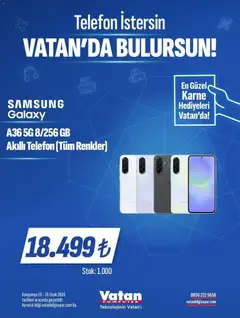 Vatan Bilgisayar İndirim 19.01.2026 - Broşürünün önizlemesi