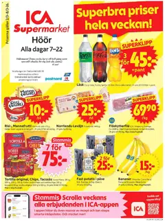 Förhandsgranska reklamblad Höör från butik ICA Supermarket gäller från 02/03/2026
