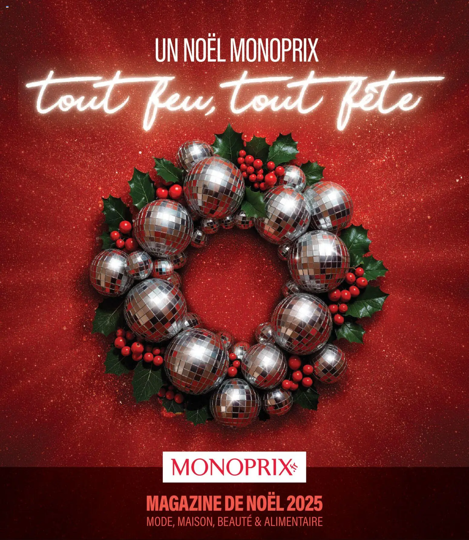 Prévisualisation de Guide de noel du magasin Monoprix formulaire valide 12/11/2025