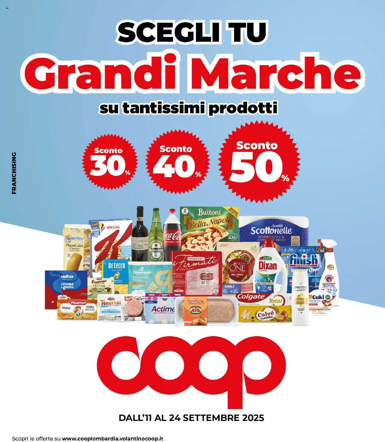 Volantino COOP valido da 11/09/2025 numero di pagina 1