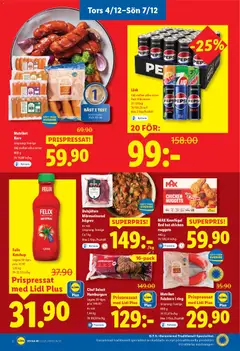 Förhandsgranska reklamblad Aktuella reklamblad Lidl från butik Lidl gäller från 01/12/2025 | Sida: 27