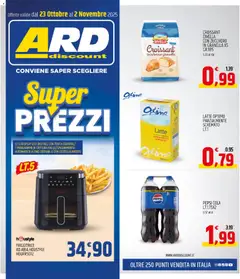 Anteprima dell'opuscolo Volantino Puglia dal negozio ARD Discount valido da 23/10/2025