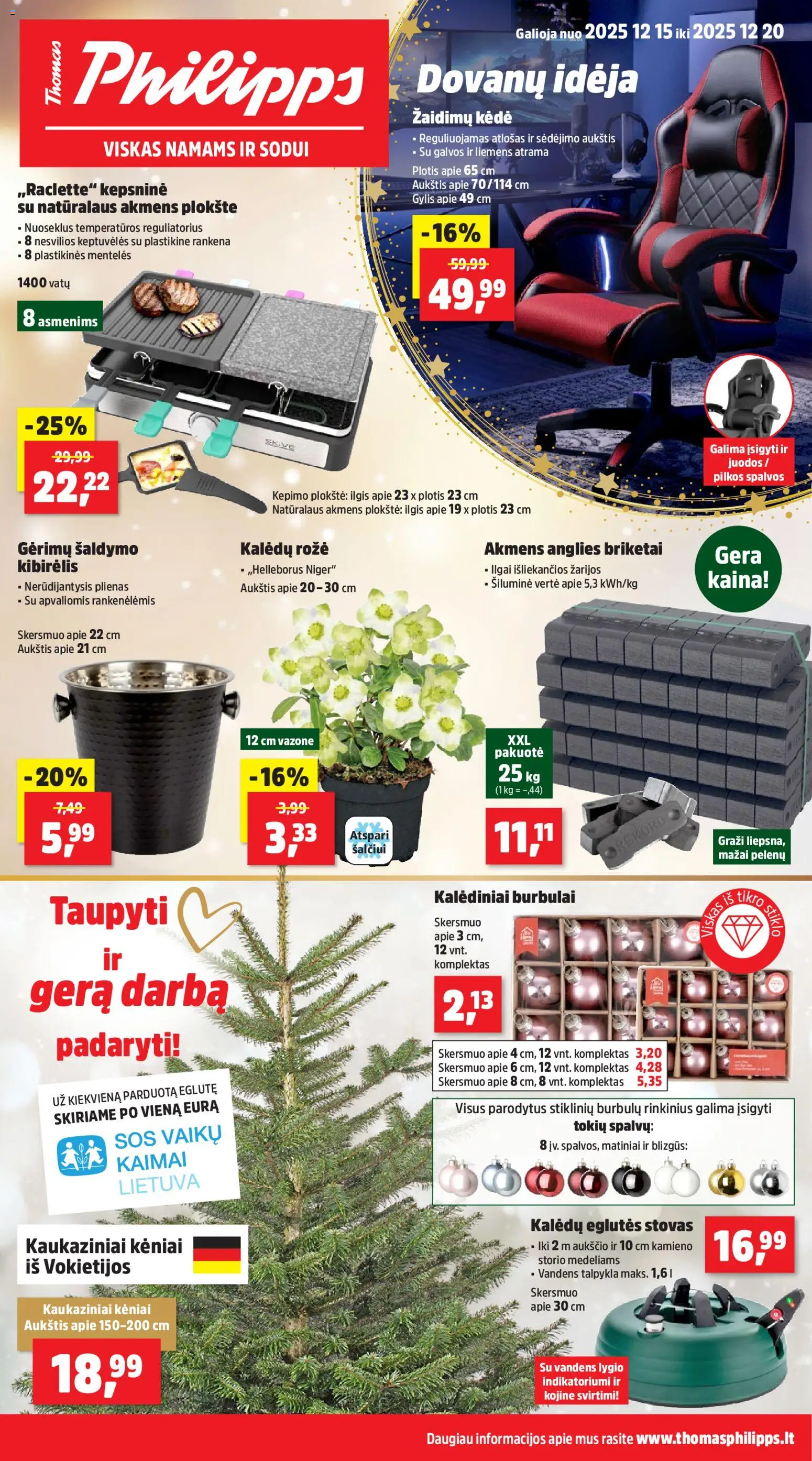 Thomas Philipps parduotuvės leidinio Leidinys galiojančio nuo 2025.12.15 peržiūra
