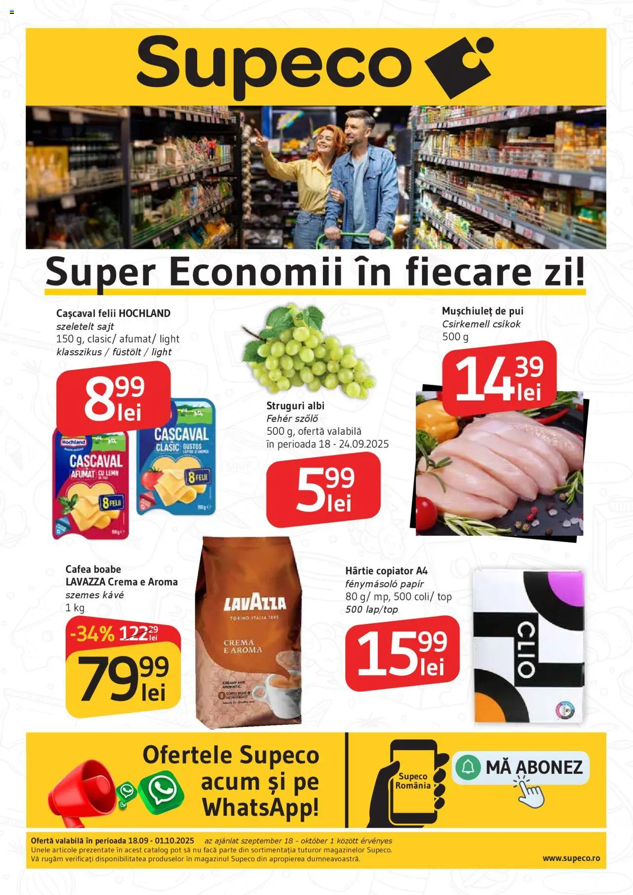Supeco Catalog Bilingv de la 18.09.2025 - Pagină 1
