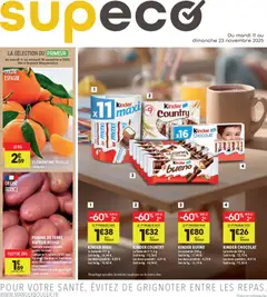 Prévisualisation de Catalogue du magasin Supeco formulaire valide 11/11/2025