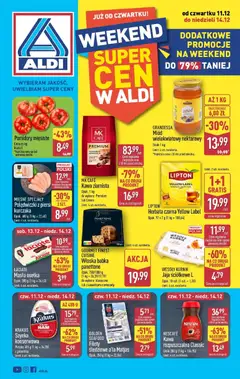Pogląd gazetki "Okazje na weekend" ze sklepu Aldi ważnej od 11.12.2025