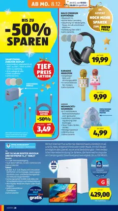 Hofer AT - Akciós újság Hofer AT megtekintése, amely érvényes 2025.12.05.-től | Oldal: 42