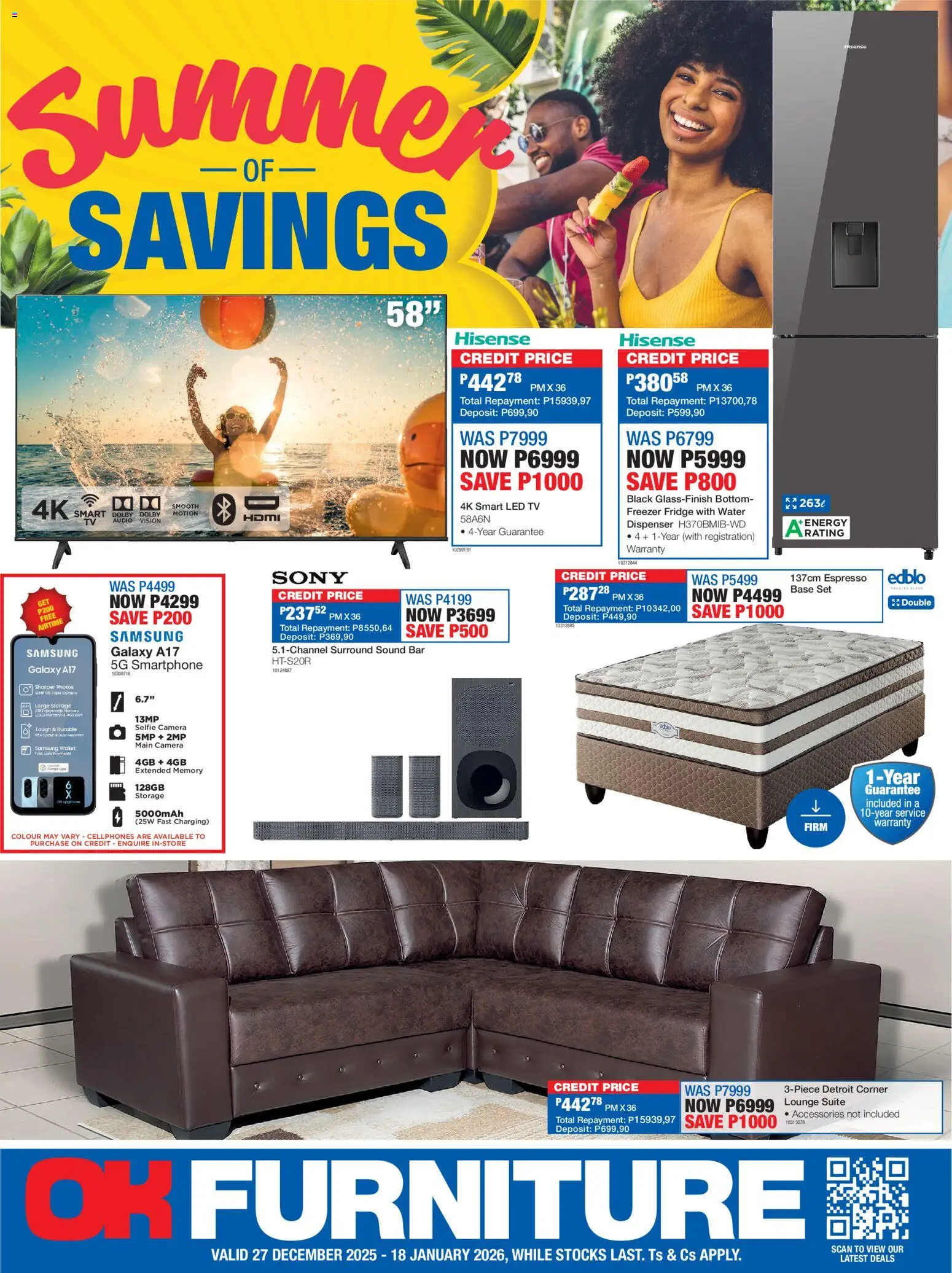 Preview of OK Furniture flyer valid from 27/12/2025