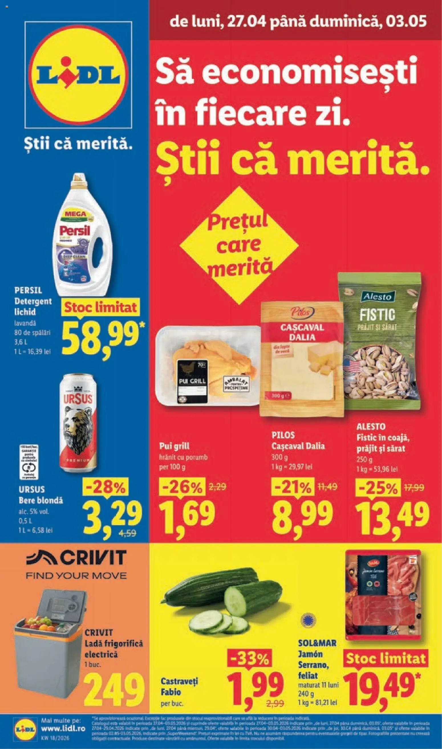 Previzualizarea de cataloage: Lidl Lidl Catalog valabil de la 27.04.2026