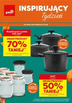 Pogląd gazetki "Inspirujący Tydzień" ze sklepu POLOmarket ważnej od 17.09.2025