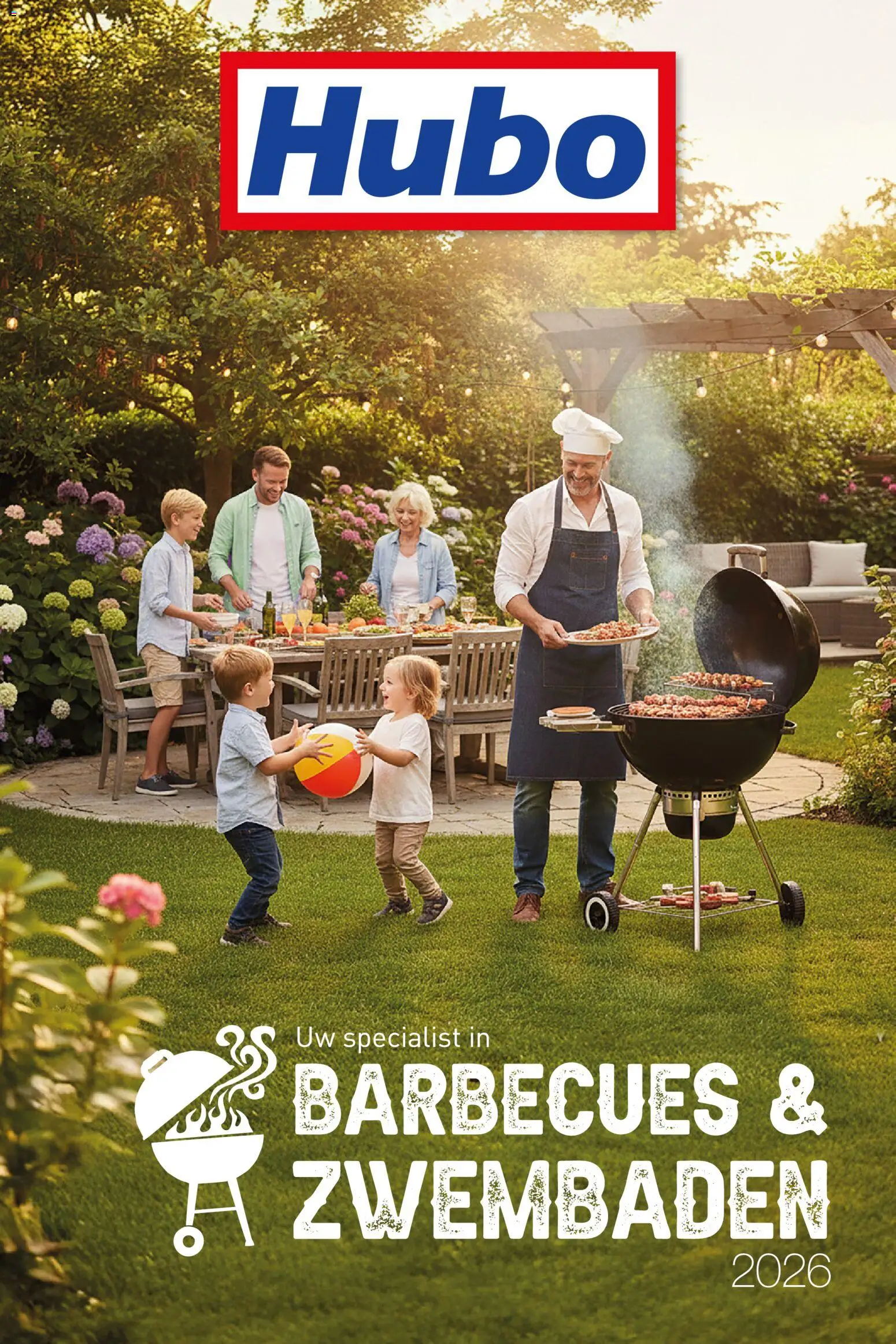 Voorbeeld van Hubo Barbecues en zwembaden van winkel Hubo geldig vanaf 07/04/2026