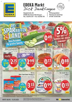 Vorschau von dem Prospekt des Geschäftes Edeka, gültig ab dem 07.09.2025