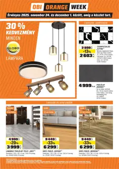 OBI - Orange Week megtekintése, amely érvényes 2025.11.24.-től | Oldal: 2