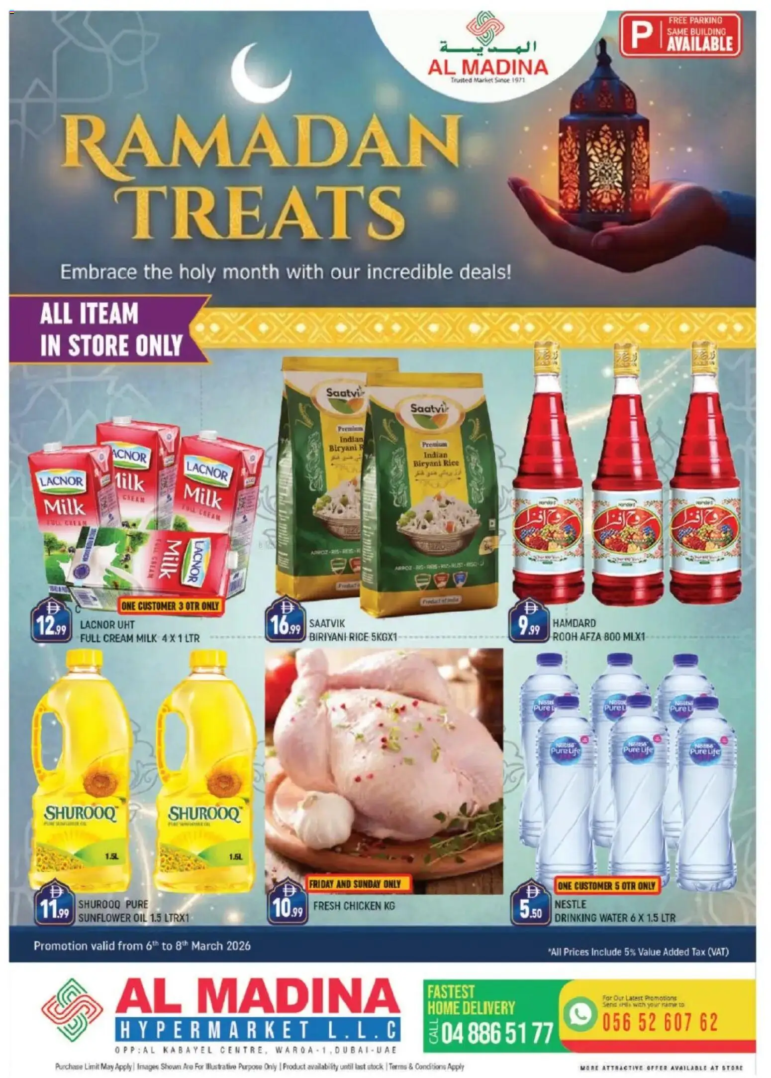 Preview of the catalogue Al Madina catalogue of store Al Madina valid from 6 Mar, 2026