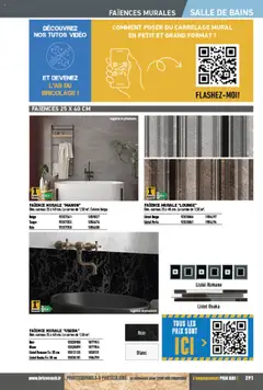 Prévisualisation de Catalogue du magasin Brico Cash formulaire valide 04/04/2025 | Page: 291