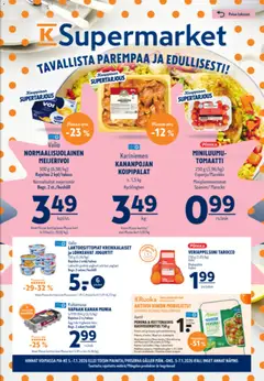 Kaupan K-Supermarket Tarjoukset esikatselu, voimassa 05/01/2026