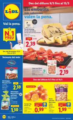 Vista previa del folleto de la tienda Lidl válido desde el 09/03/2026 