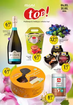Skatīt Top! akciju bukletu, derīgs no 03.03.2026.