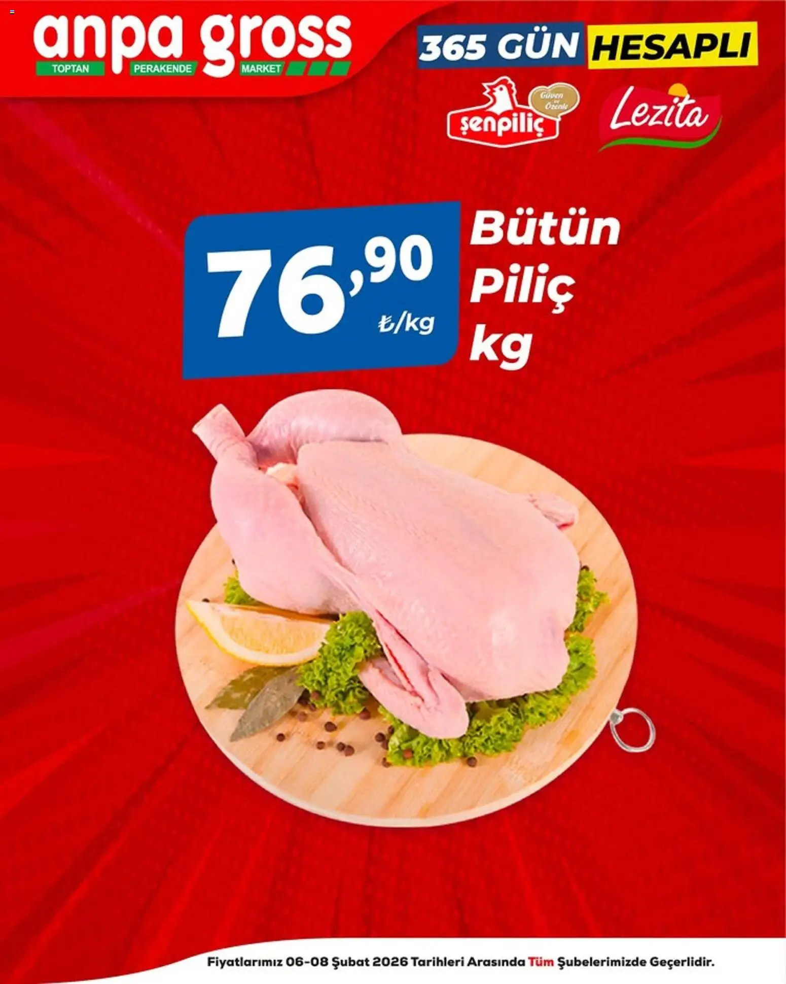 Anpa Gross Piliçte Tazelik 06.02.2026 - Broşürünün önizlemesi