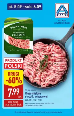 Pogląd gazetki "Dodatkowe promocje" ze sklepu Aldi ważnej od 05.09.2025