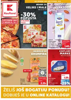 Pregled letka Letak trgovine Kaufland vrijedi od 10.09.2025
