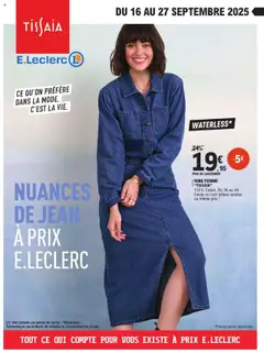Prévisualisation de E-catalogue Tisaia du magasin E.Leclerc formulaire valide 16/09/2025