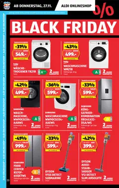 Vorschau des Merkblatts Black Friday vom Shop Aldi gültig von 27.11.2025 bis 03.12.2025 | Seite: 21