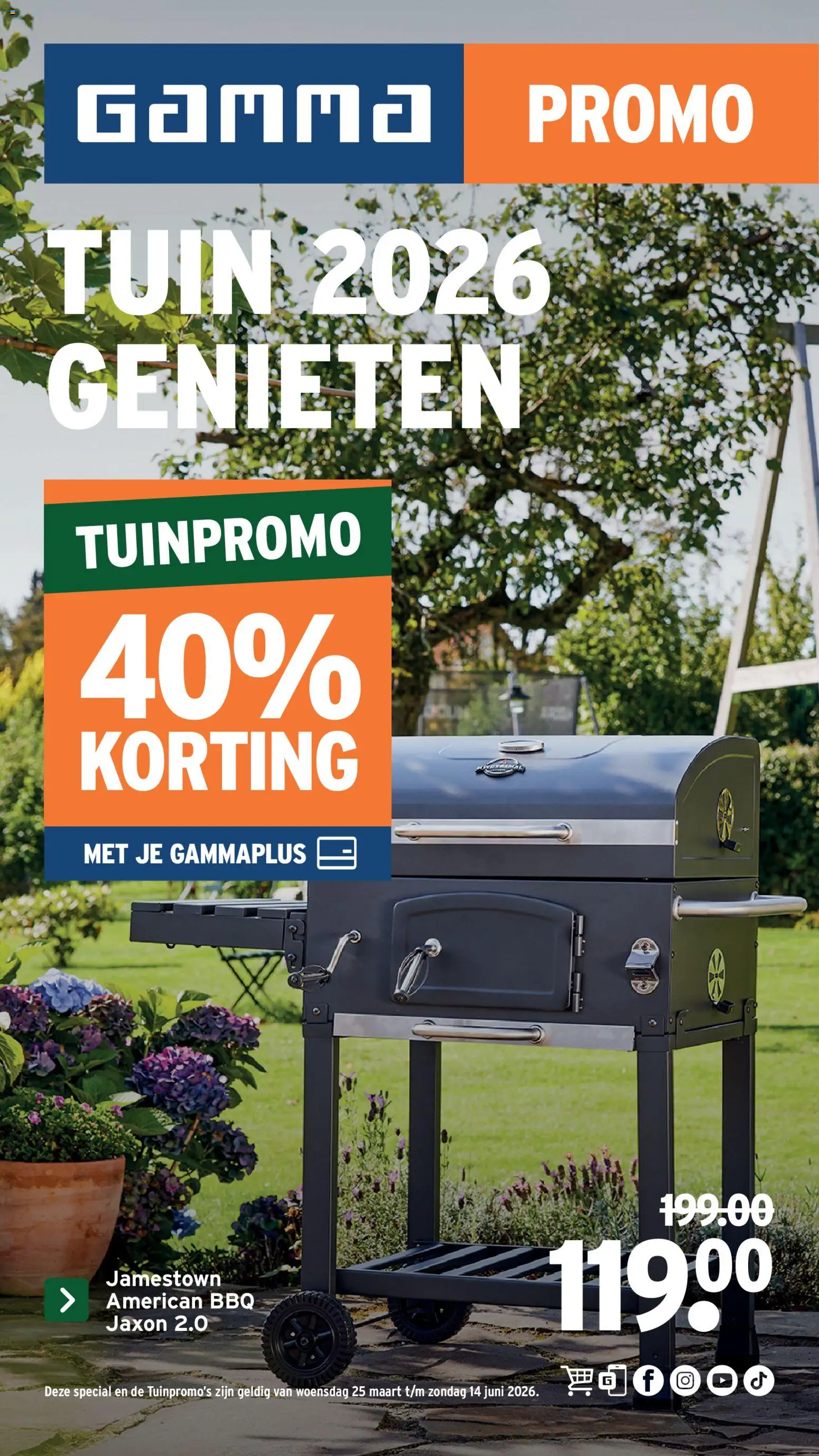 Voorbeeld van GAMMA - Tuinspecialgenieten van winkel GAMMA geldig vanaf 25/03/2026