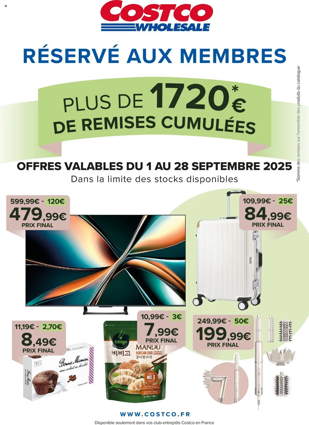 Catalogue de la boutique Costco valable du 01/09/2025 - Page numéro 1