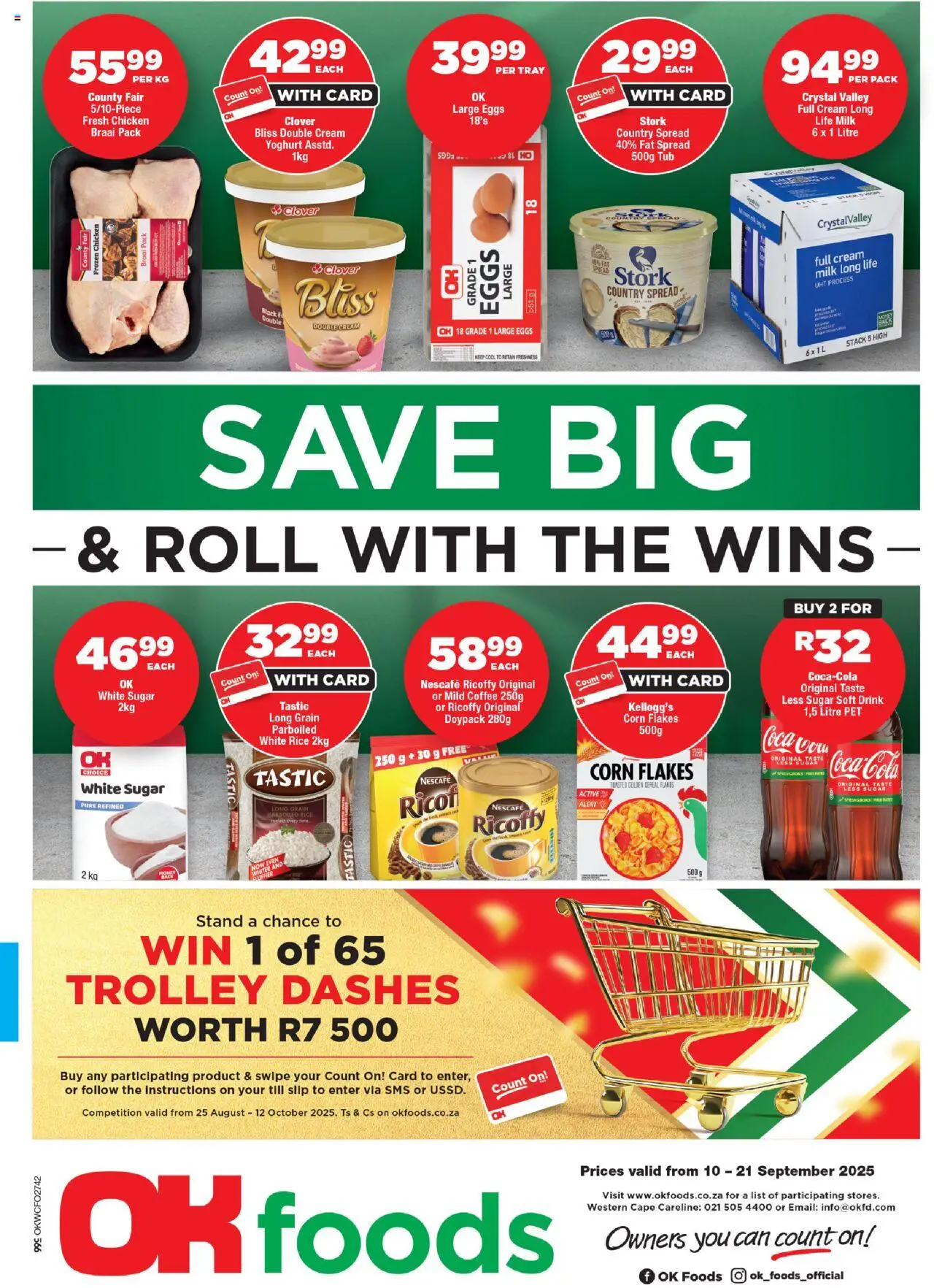 OK Foods Western Cape - Specials from 10/09 - 21/09/2025 > Promotions