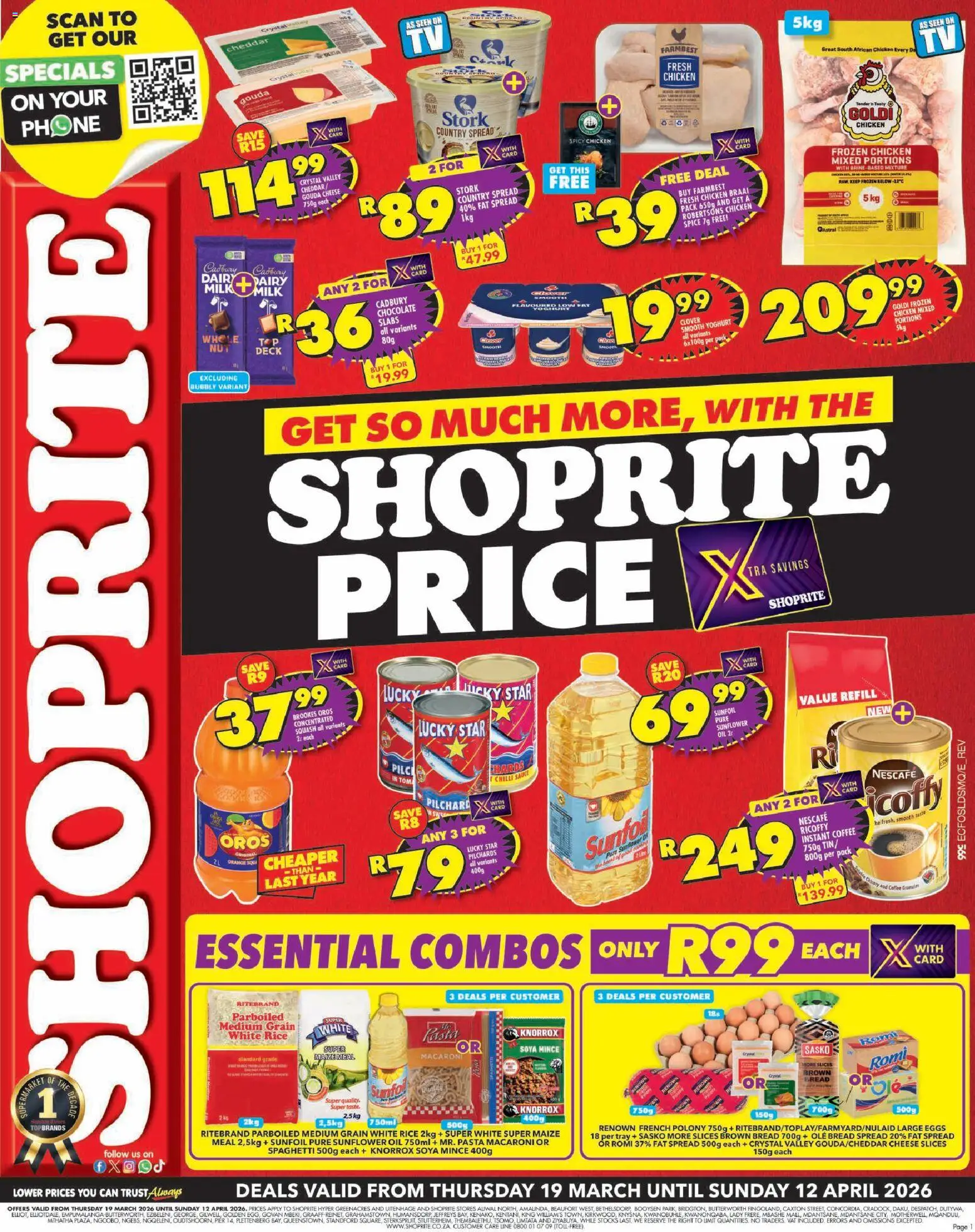 Preview of Shoprite flyer valid from 19/03/2026